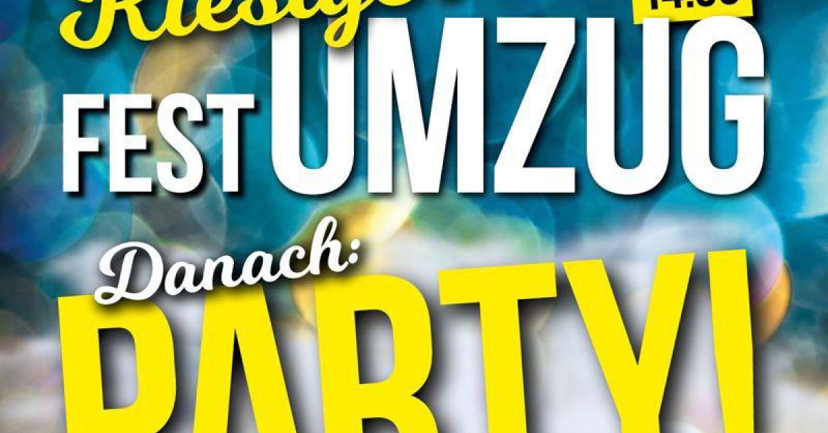 Party im Festzelt