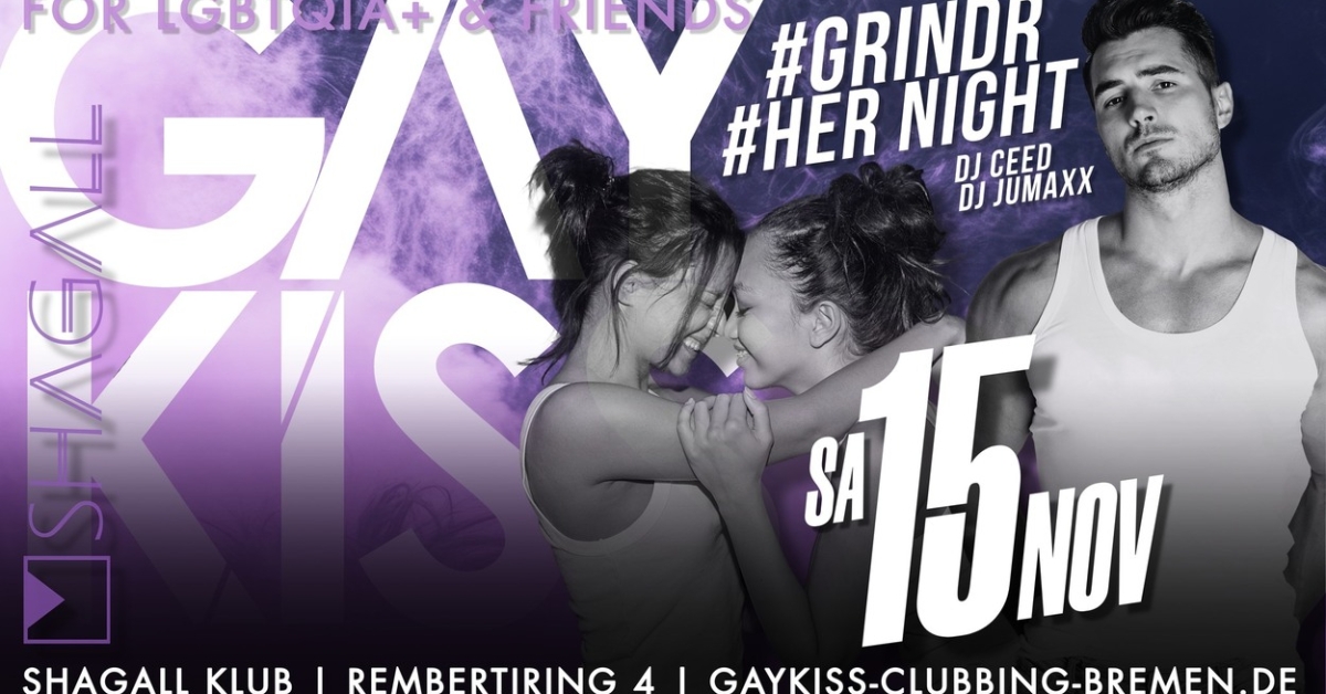 GAYKISS CLUBBING – GRIND & HER EDITION