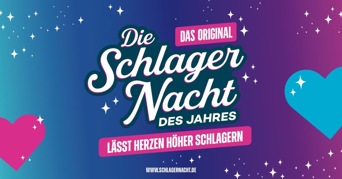 Die Schlagernacht des Jahres 2026 - DAS ORIGINAL