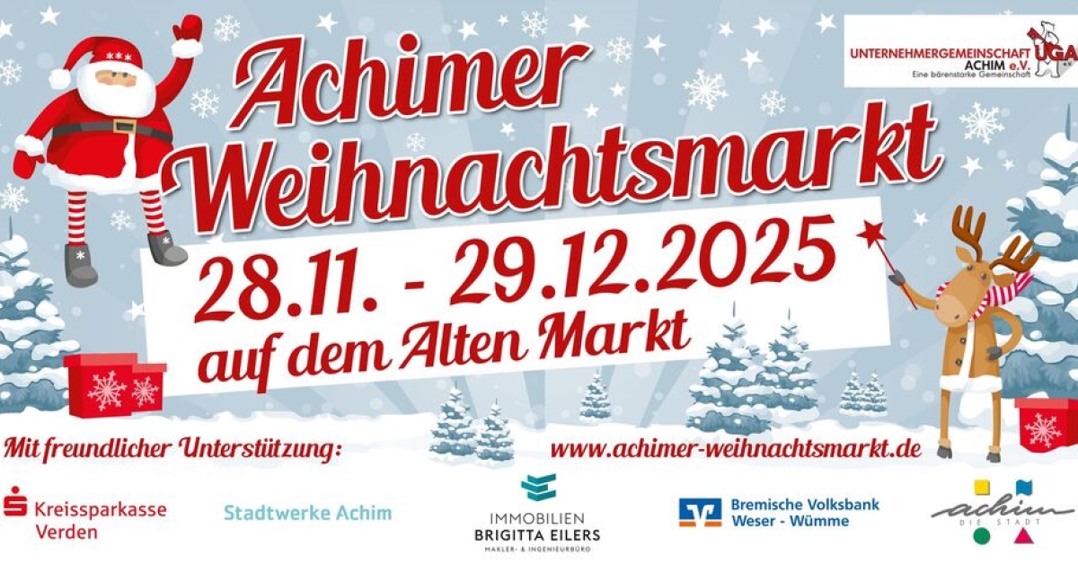 Achimer Weihnachtsmarkt 2025