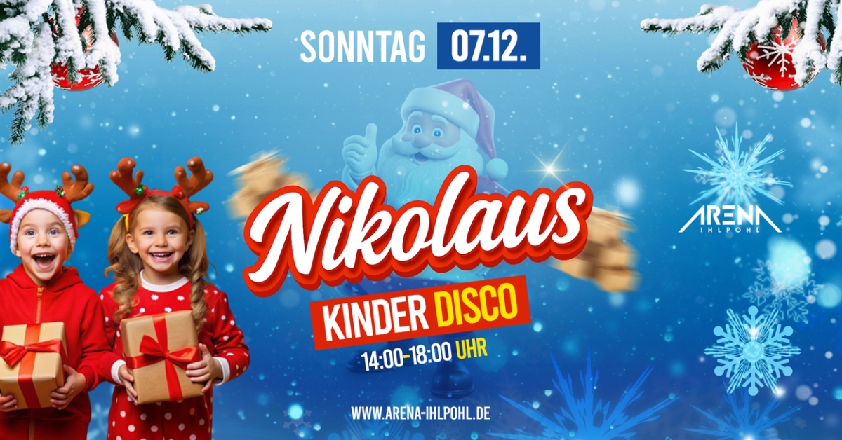 Die Erste - NIKOLAUS Kinder Disco