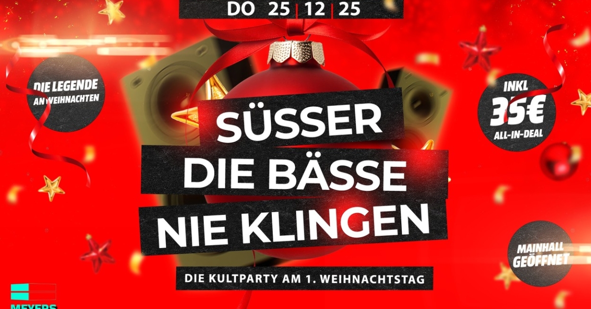 SÜßER DIE BÄSSE NIE KLINGEN