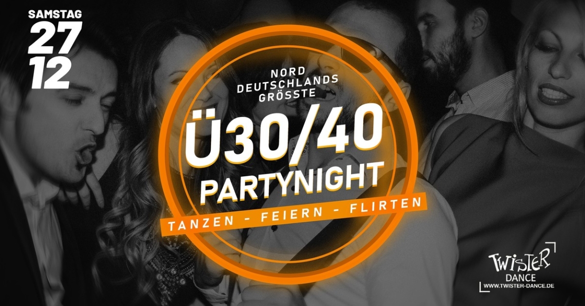 FRIESLANDS GRÖSSTE Ü30 PARTY