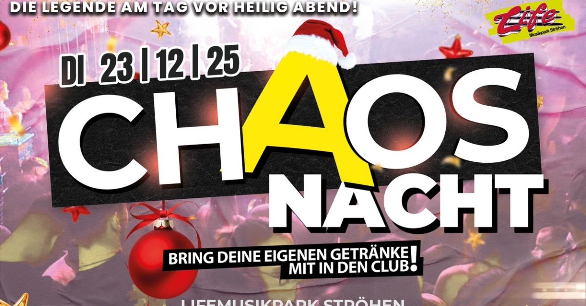 CHAOS NACHT - DIE LEGENDE AM TAG VOR HEILIG ABEND