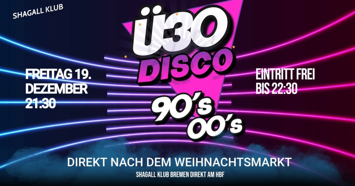 Ü30 - 90's & 00's Party