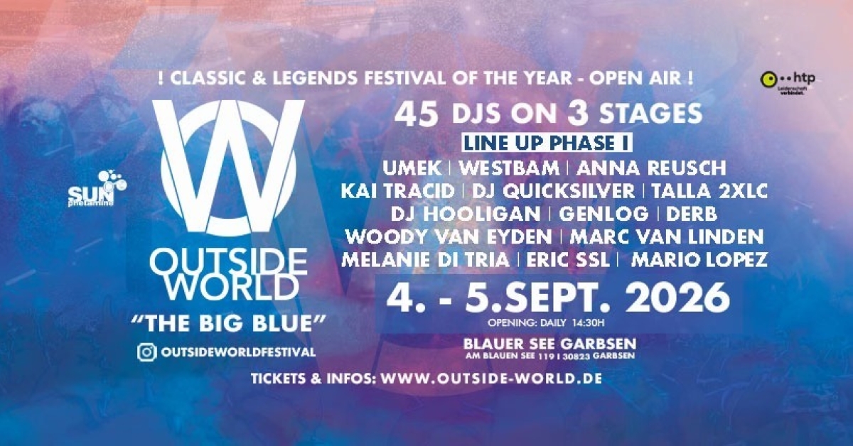 OUTSIDE WORLD FESTIVAL - THE BIG BLUE
