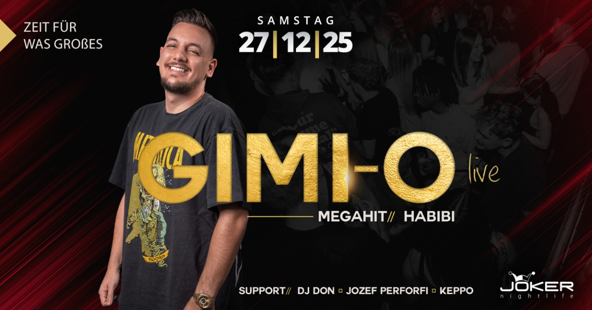 Zeit für was Großes - GIMI-O live!
