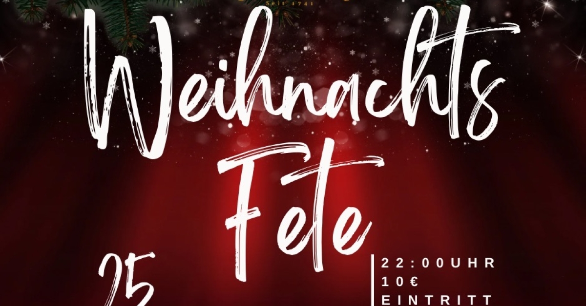 Weihnachts Fete