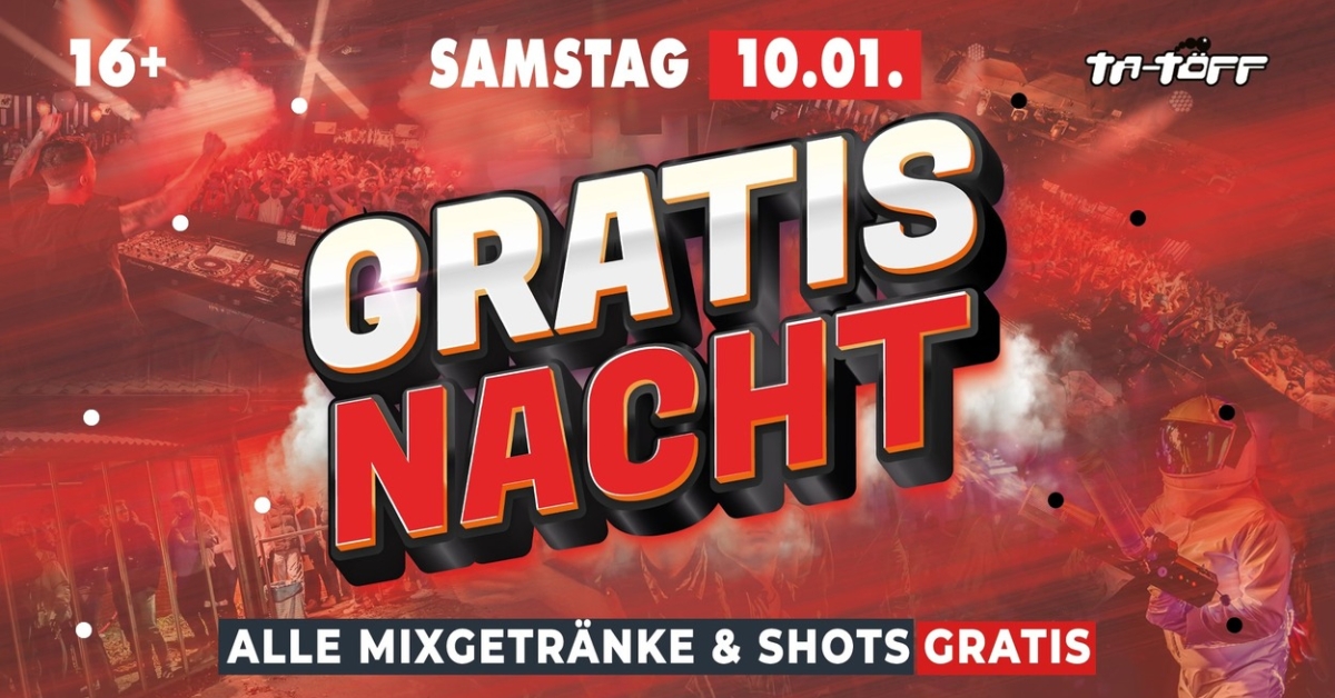 GRATIS NACHT! 