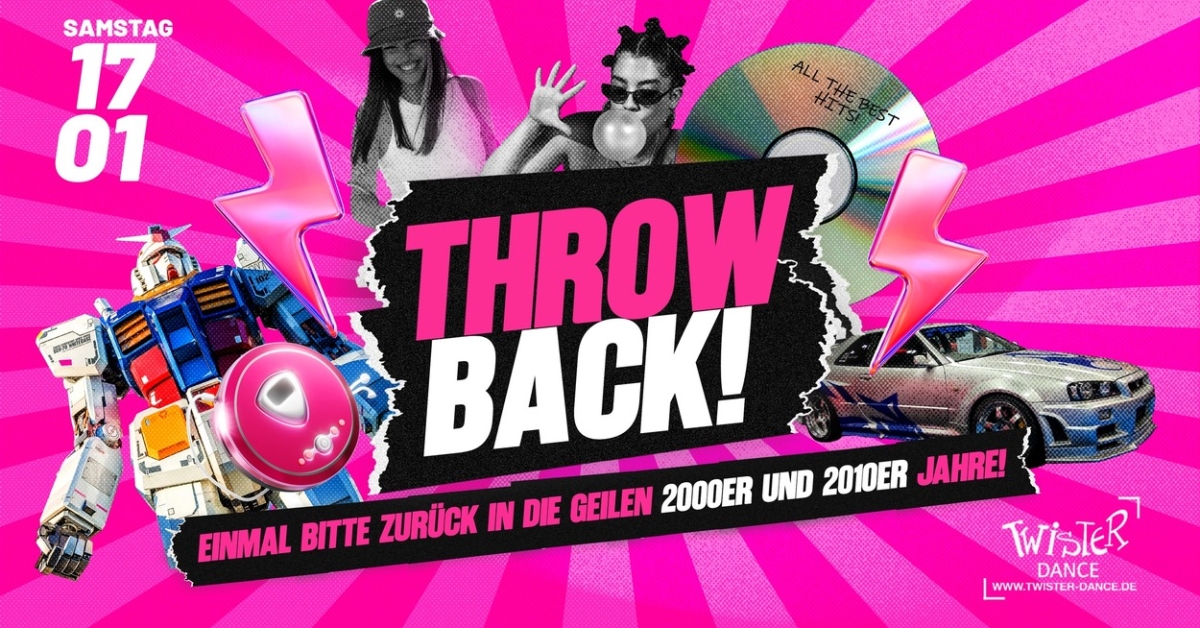 THROWBACK - ZURÜCK IN DIE JAHRE 2000 - 2019!