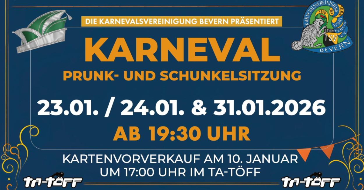 KARNEVAL Prunk- und Schunkelsitzung