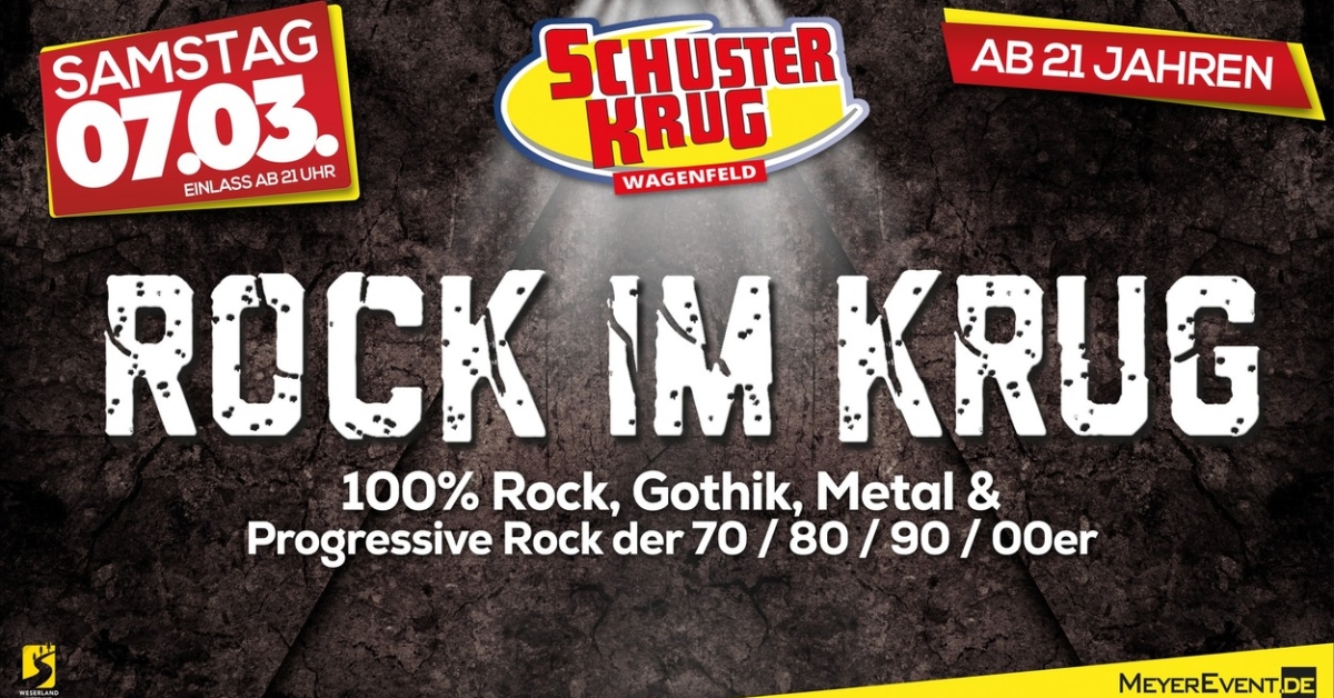 Rock im Krug
