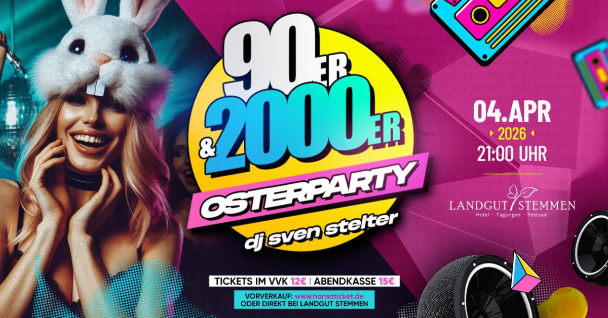 Osterparty - 90er & 2000er