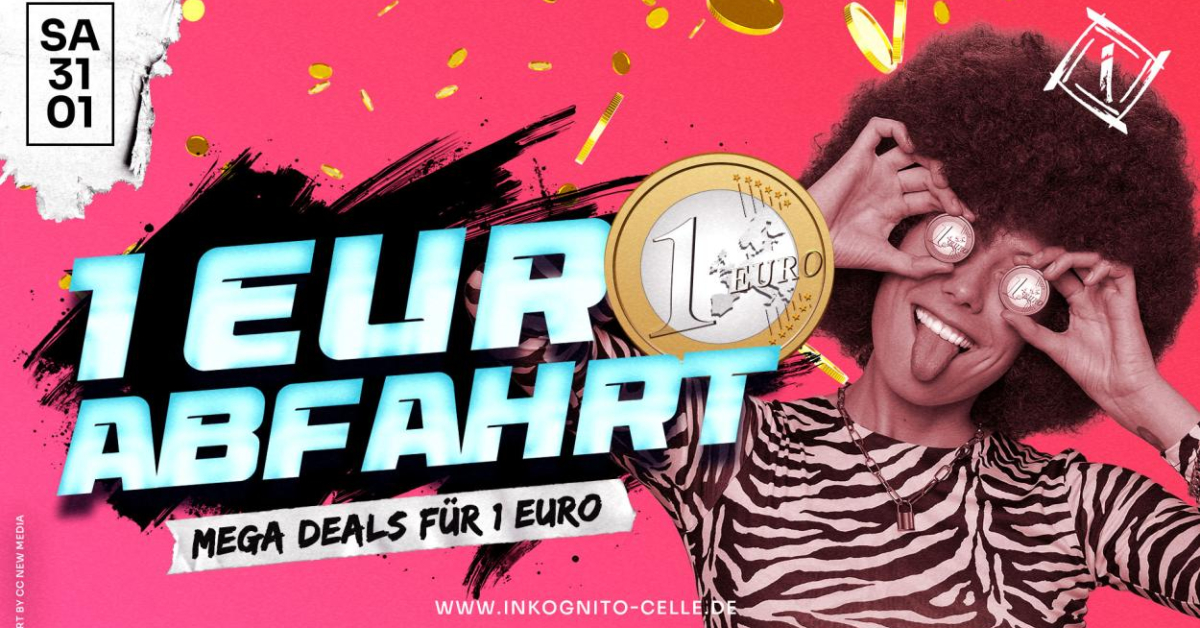 1€ ABFAHRT 