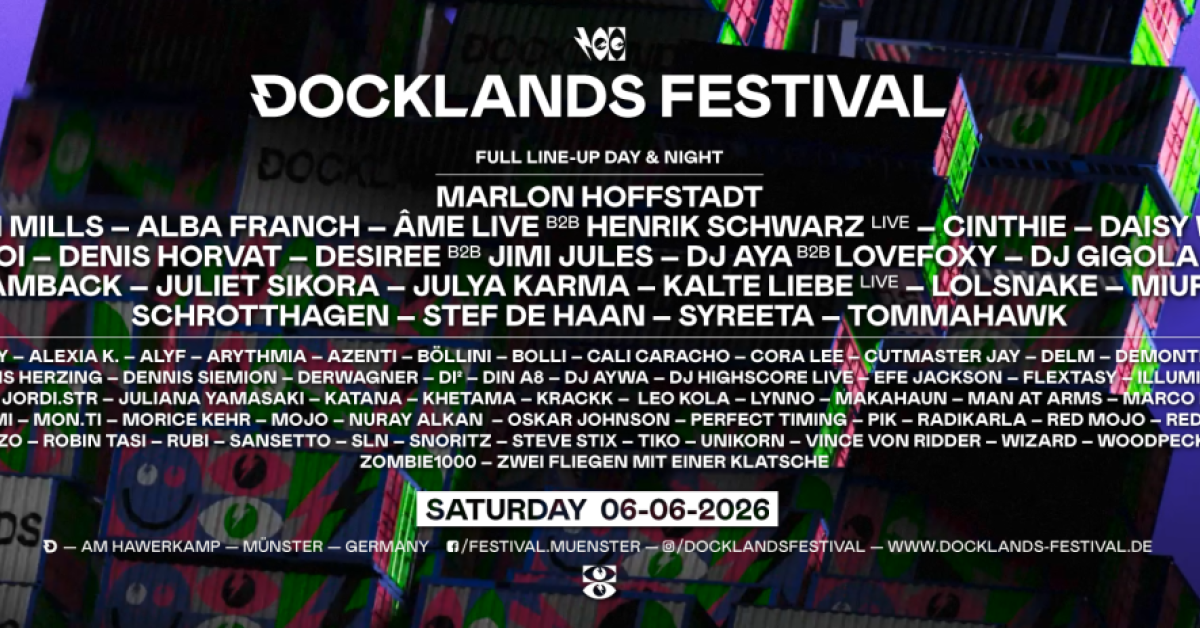 DOCKLANDS FESTIVAL 2026