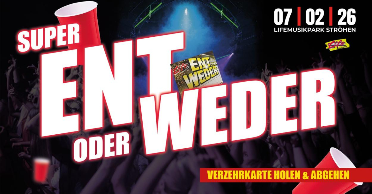 SUPER ENT ODER WEDER - DIE SPARPARTY 