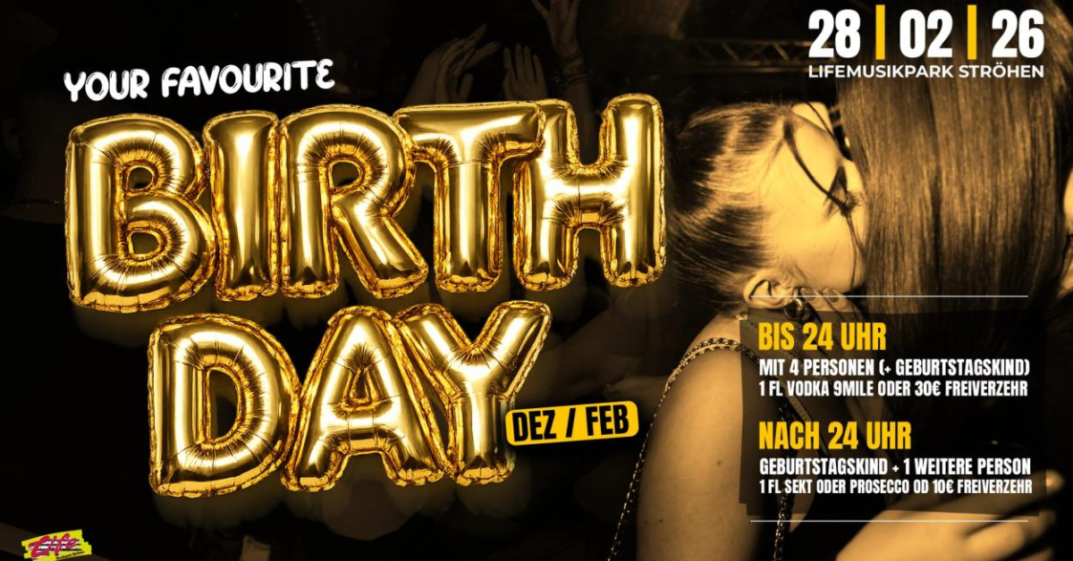 YOUR FAVOURITE BIRTHDAY 