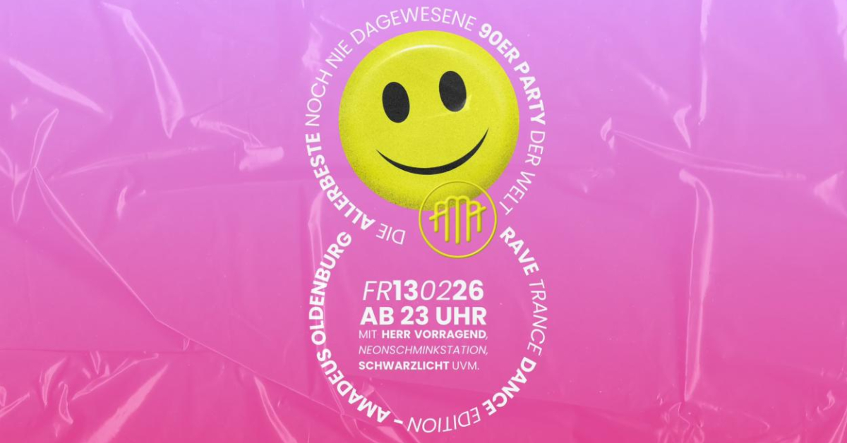 Die Allerbeste noch nie dagewesene 90er Party der Welt - Trance Dance Rave Edition