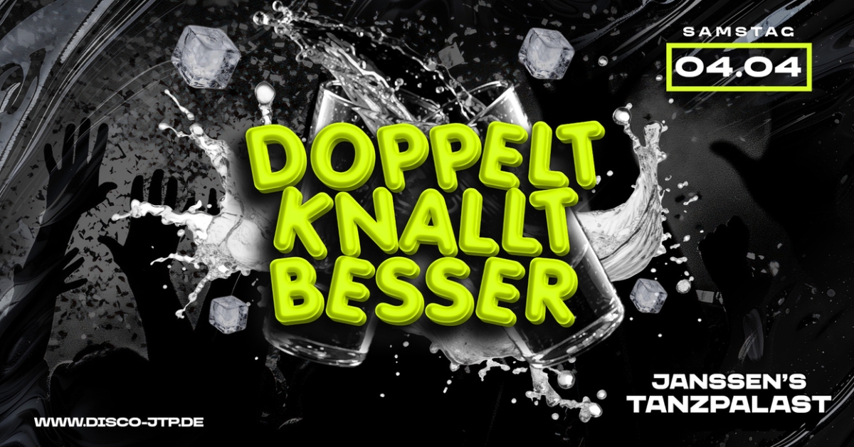 DOPPELT KNALLT BESSER 