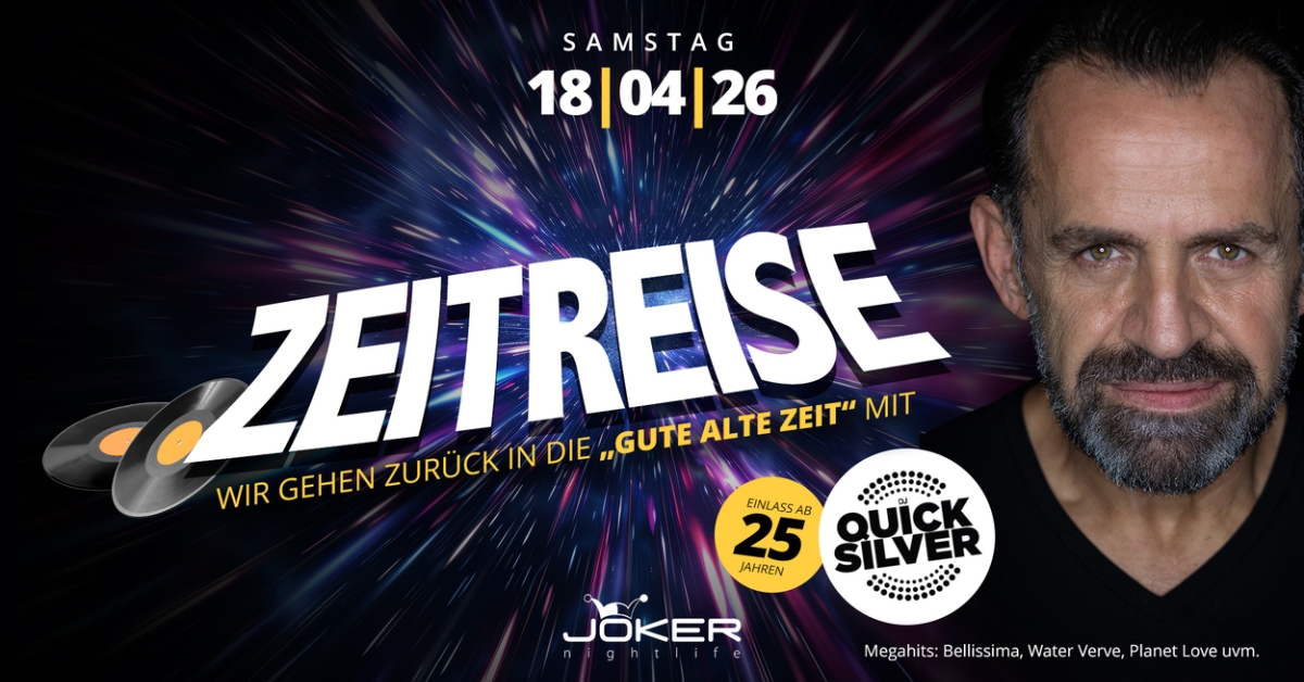 Ü25 Party / DJ Quicksilver live