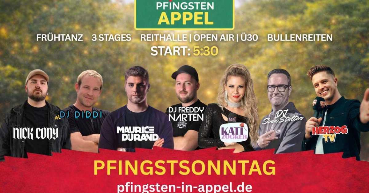 Pfingsten in Appel 2026