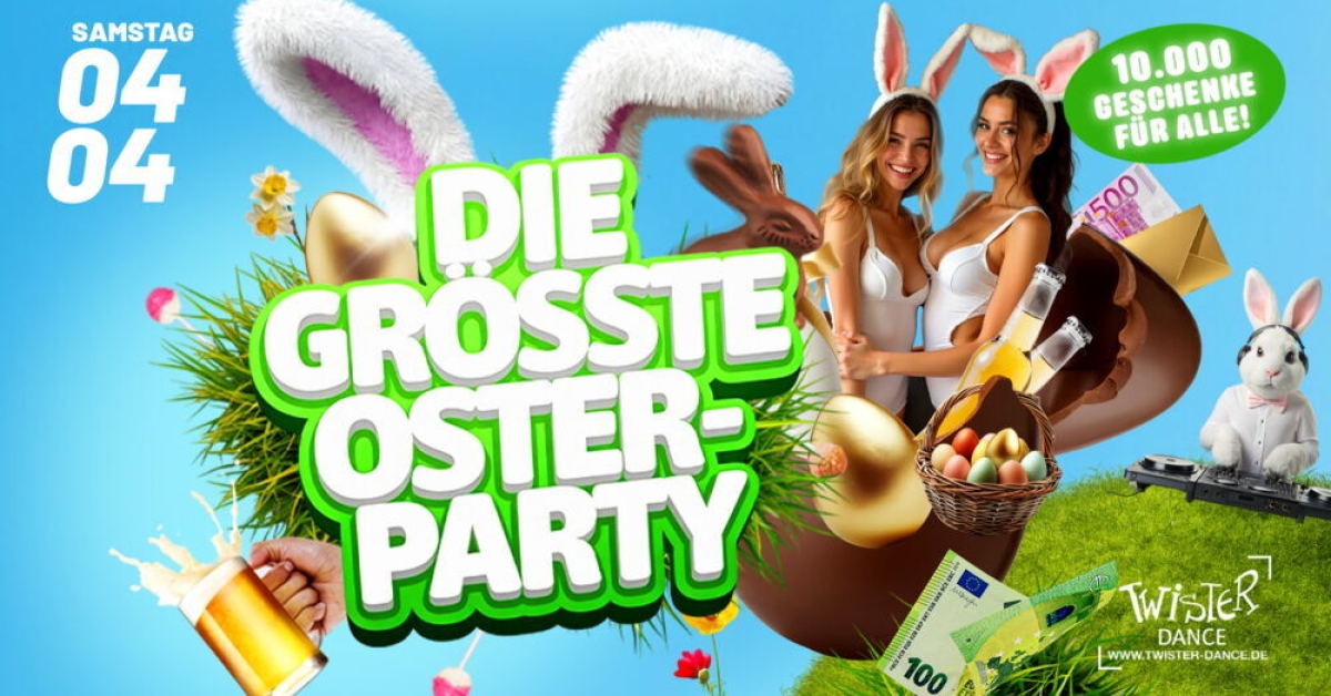 DIE GRÖSSTE OSTER-PARTY