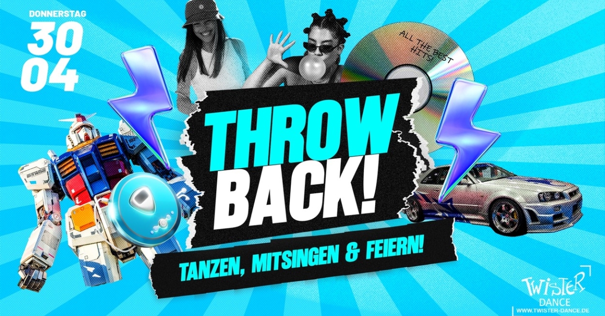 THROWBACK: DIE 90S & 00ER PARTY! [TANZ IN DEN MAI]