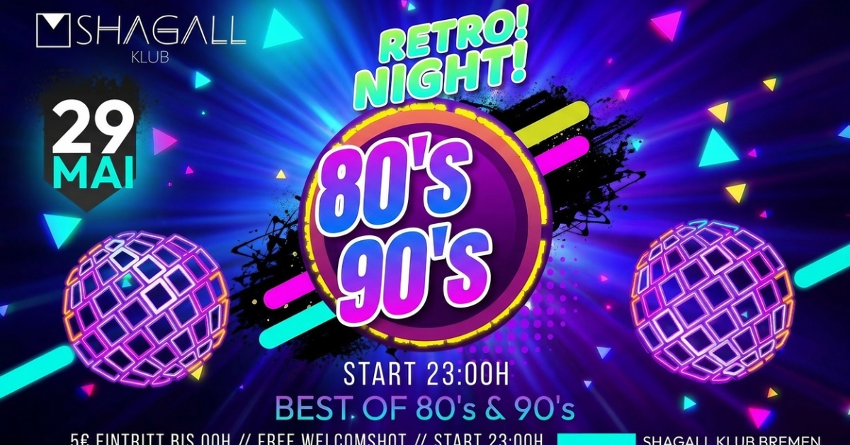 RETRO! 80’s & 90’s