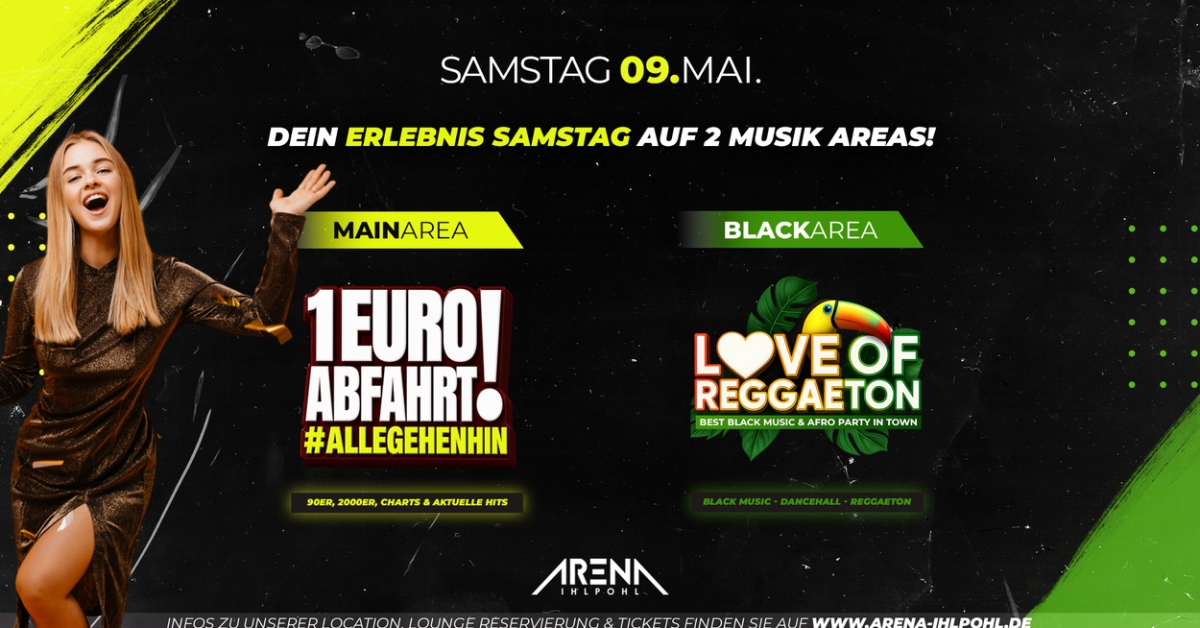 1€ ABFAHRT vs. LOVE OF REGGAETON