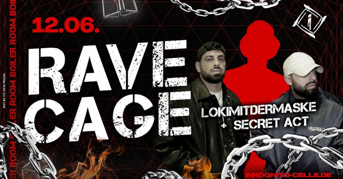 RAVE CAGE pres. LOKIMITDERMASKE & SECRET ACT LIVE
