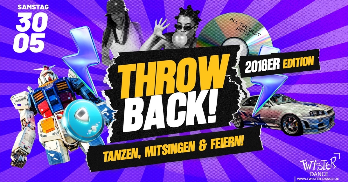 DIE 2016ER THROWBACK-PARTY!