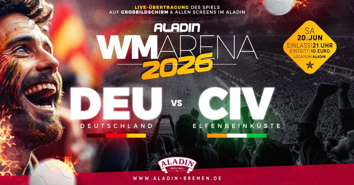 WM ARENA 2026 | Deutschland - Elfenbeinküste 