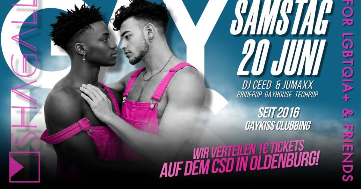 GAYKISS CLUBBING BREMEN - JUNI Edition