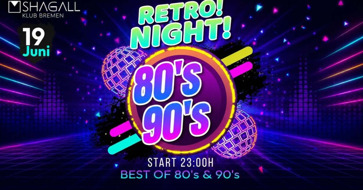 RETRO! 80’s &amp; 90’s