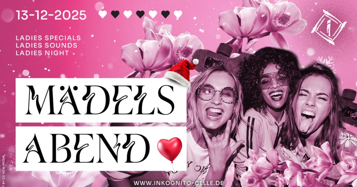 MÄDELSABEND - FREIER EINTRITT & 5€ FREIVERZEHR FÜR ALLE MÄDELS