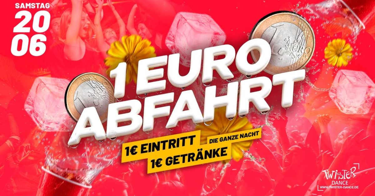 1 EURO ABFAHRT