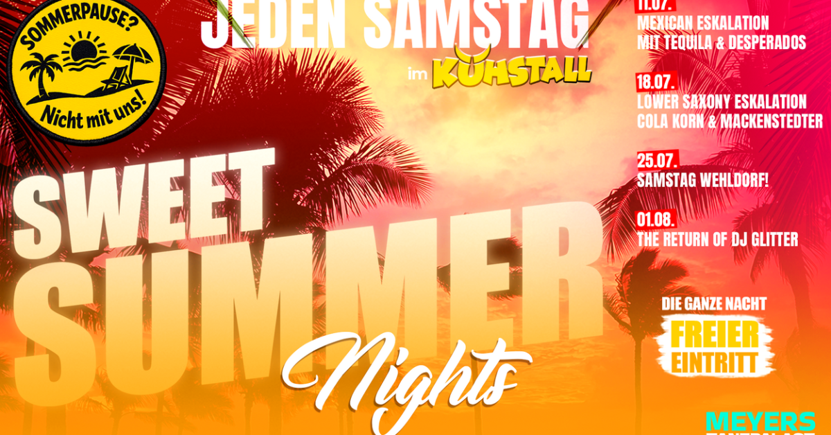 SWEET SUMMER NIGHT