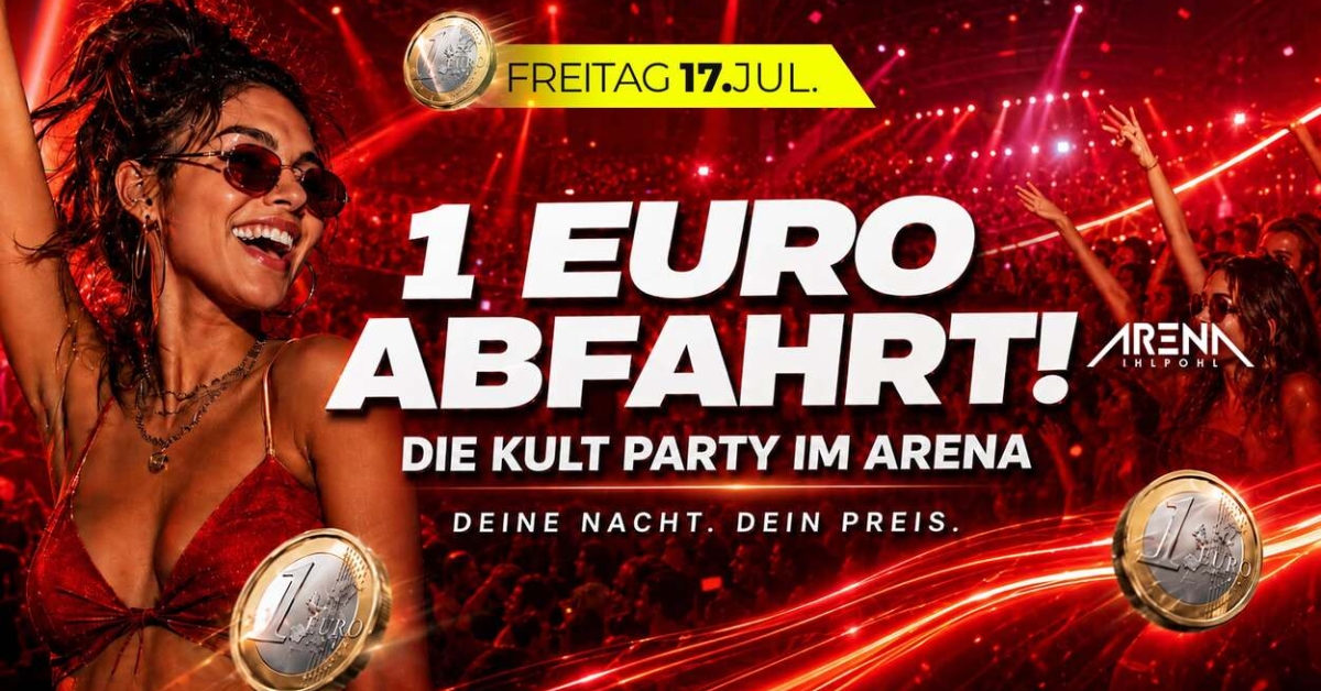 1 EURO ABFAHRT! 