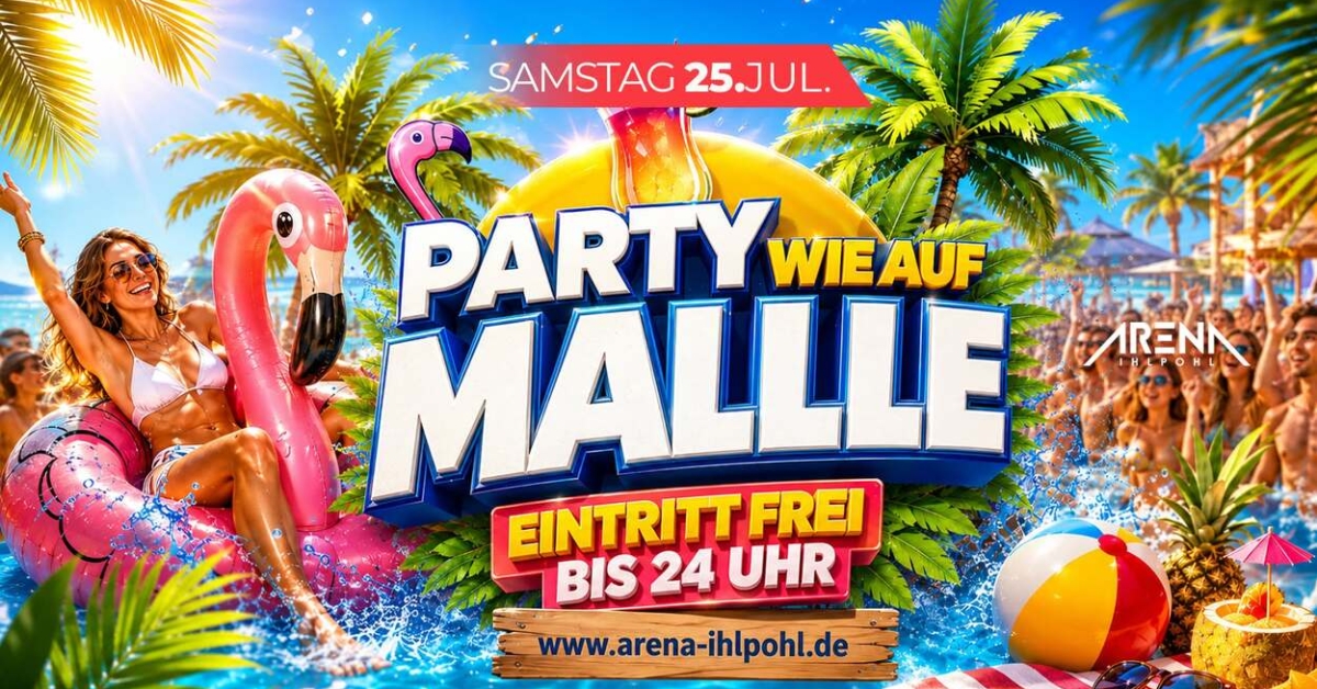 PARTY WIE AUF MALLE – SUMMER PARTY 2026!