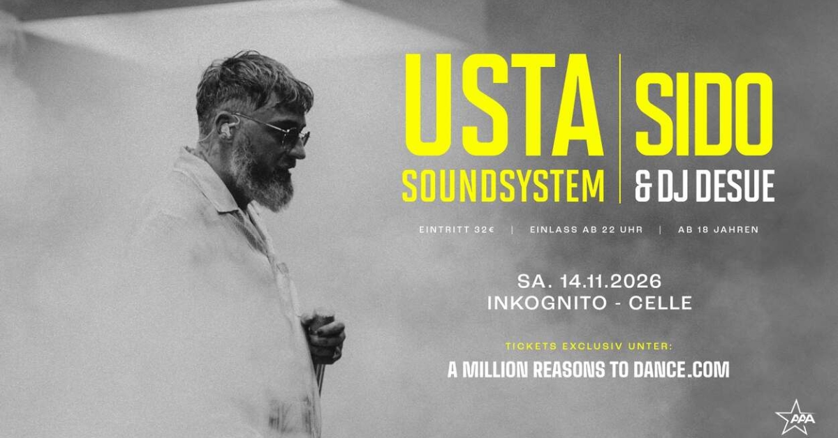 USTA SOUNDSYSTEM pres. SIDO & DJ DESUE