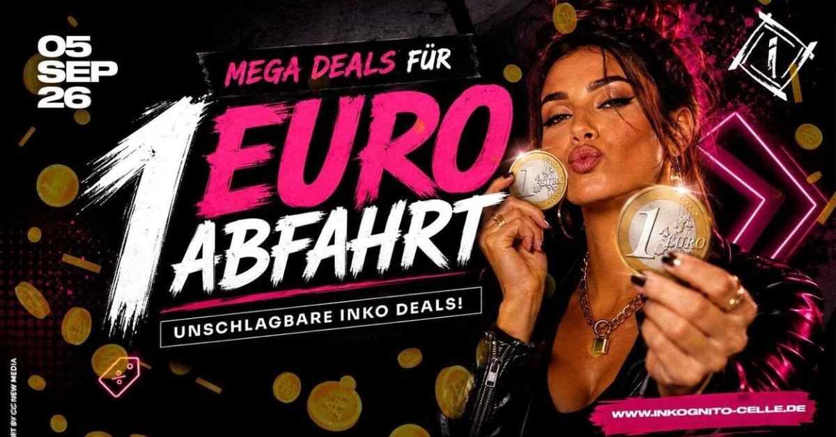 1 Euro ABFAHRT 