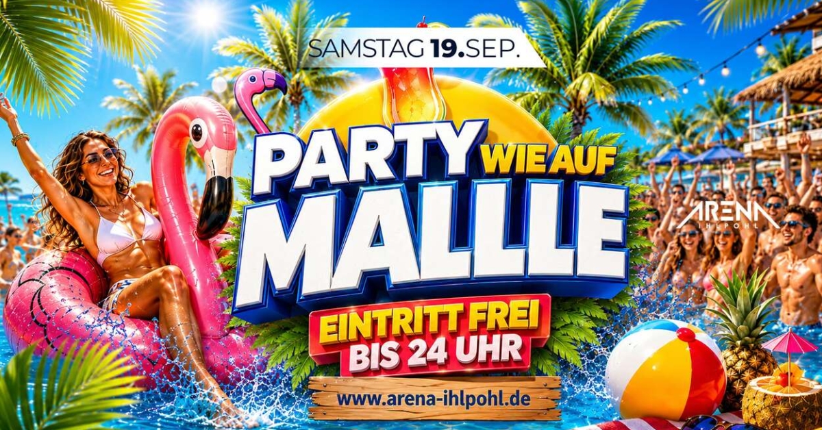 PARTY WIE AUF MALLE – SUMMER PARTY 2026!