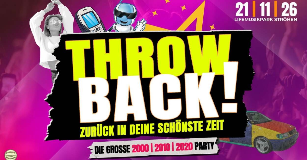 THROWBACK / Zurück in Deine schönste Zeit (18+) 