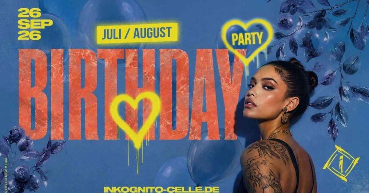  BIRTHDAY PARTY (JULI &amp; AUGUST)