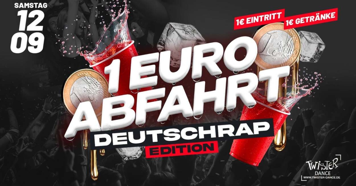1 EURO ABFAHRT – DEUTSCH-RAP EDITION