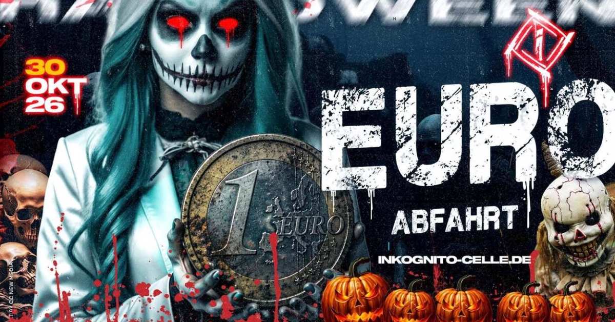 HALLOWEEN 1€ ABFAHRT 