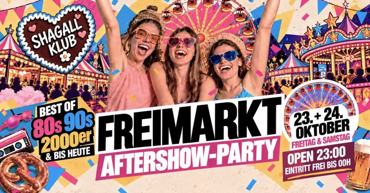 FREIMARKT AFTERSHOW-PARTY 