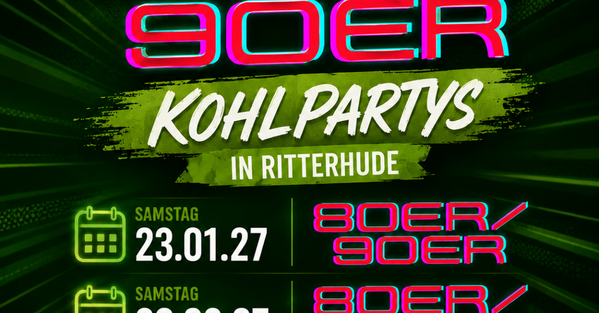 80er/90er Kohlparty