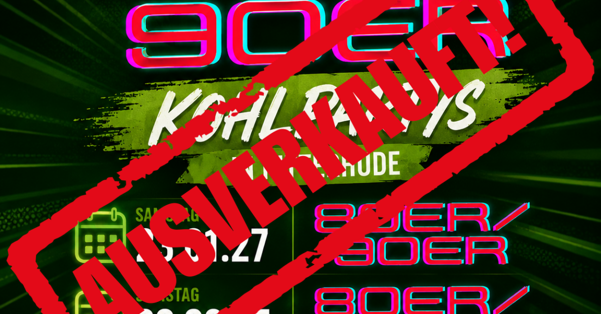 80er/90er Kohlparty