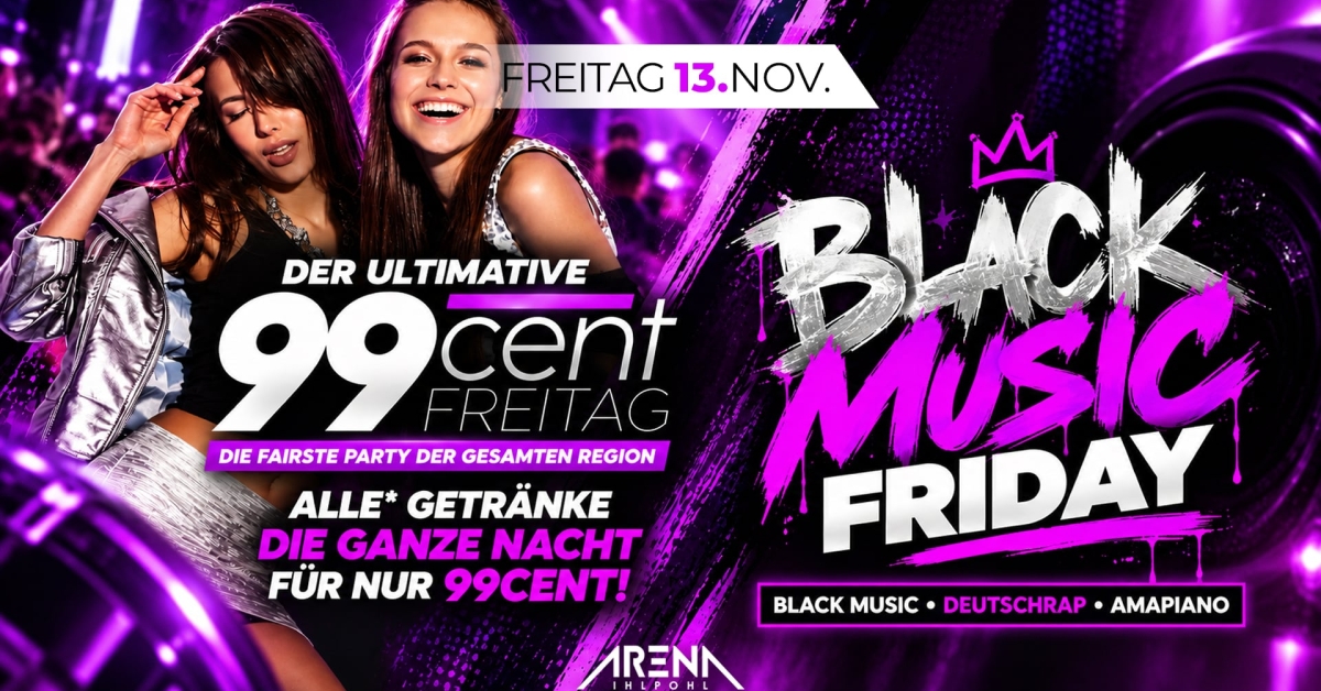 99Cent Freitag x Black Music Friday